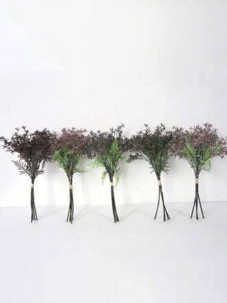 Artificial Flower 25*39cm powdered berries Bouquet*5 GS-26221095-K1 Bouquet 3,000+ sqm showroom with thousands of artificial flowers, plants & trees ready for global sourcing.