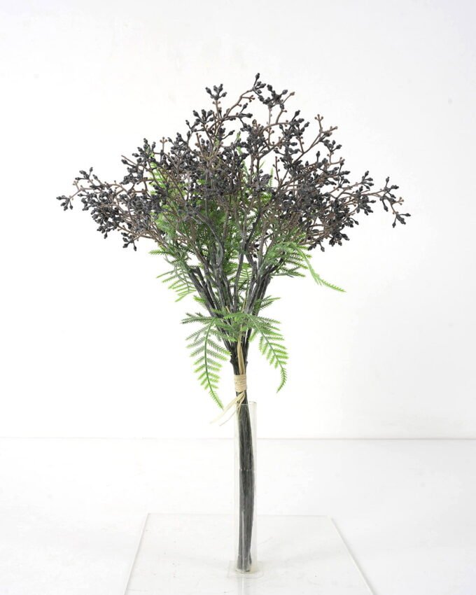 Artificial Flower 25*39cm powdered berries Bouquet*5 GS-26221095 Bouquet 3,000+ sqm showroom with thousands of artificial flowers, plants & trees ready for global sourcing.