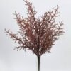 Artificial Plant 40cm  flocky Coral grass bush *11 w/59lvs GS-45621027 Flowers Bush YeahFlower is one of Chinese leading OEM manufacturers and exporters , supplying the silk flowers, wholesale artificial trees
