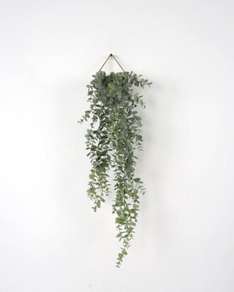 Artificial Plant 20*10*63cm Eucalyptus Garland in melamine pot GS-05521178 Banners&Garlands YeahFlower is one of Chinese leading OEM manufacturers and exporters , supplying the silk flowers, wholesale artificial trees