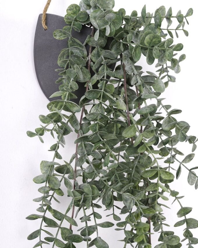 Artificial Plant 20*10*63cm Eucalyptus Garland in melamine pot GS-05521178 Banners&Garlands YeahFlower is one of Chinese leading OEM manufacturers and exporters , supplying the silk flowers, wholesale artificial trees