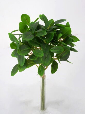 Artificial Plant 23*80cm Flocky Bean flower leaves GS-26221097-G1 Leaves&Sprays&Foliages 3,000+ sqm showroom with thousands of artificial flowers, plants & trees ready for global sourcing.