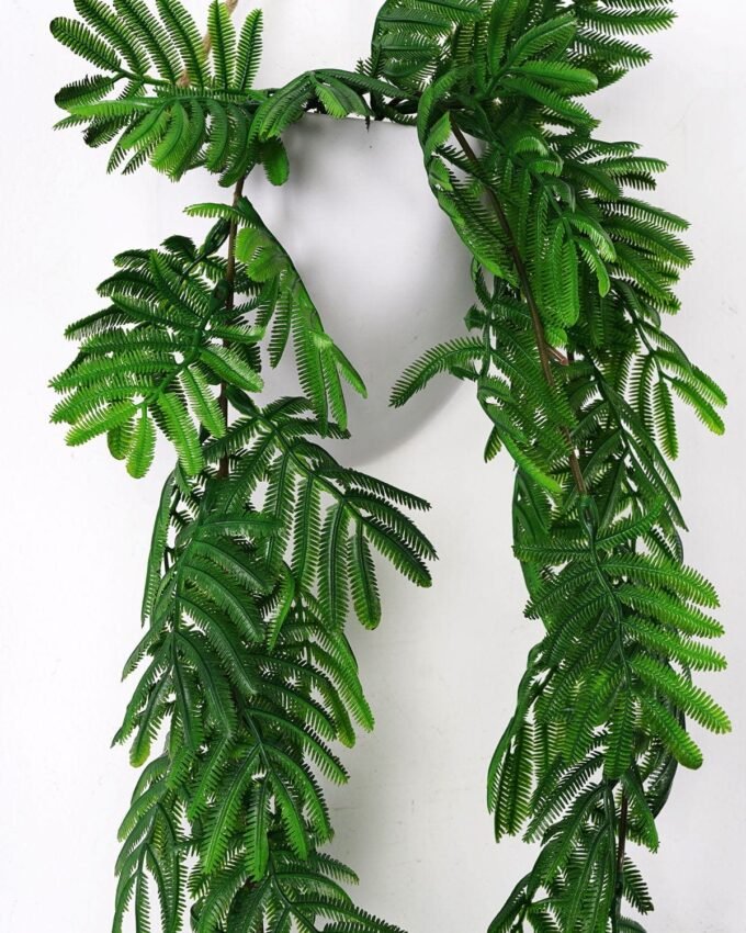 Artificial Plant 20*10*58cm Mimose Garland in melamine pot GS-05521181 Banners&Garlands YeahFlower is one of Chinese leading OEM manufacturers and exporters , supplying the silk flowers, wholesale artificial trees