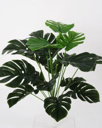 Artificial Plant 47*47*65cm Monstera bush/lvs18 GS-51121005 Leaves&Sprays&Foliages YeahFlower is one of Chinese leading OEM manufacturers and exporters , supplying the silk flowers, wholesale artificial trees
