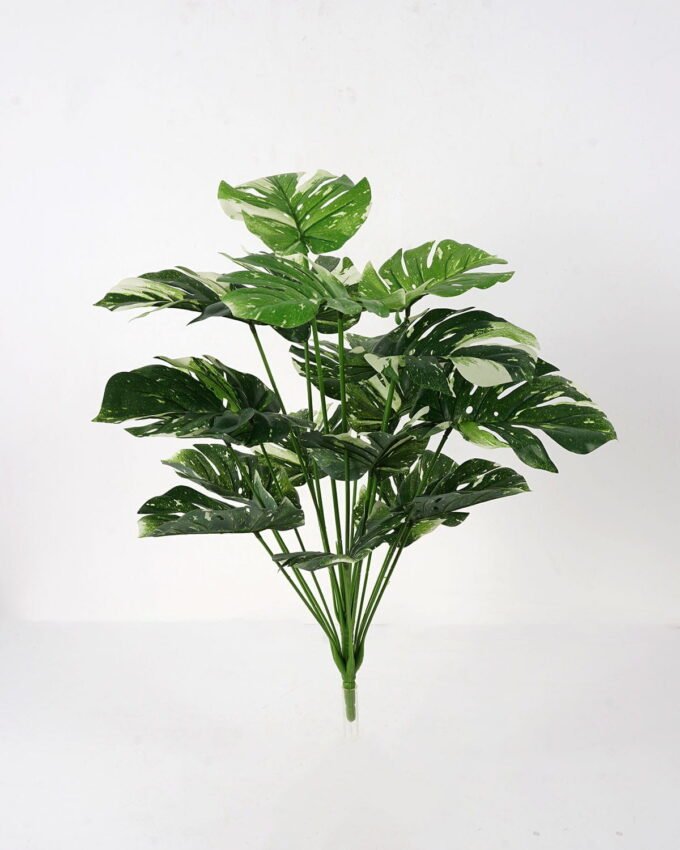 Artificial Plant 47*47*65cm Monstera bush/lvs18 GS-51121006 Leaves&Sprays&Foliages YeahFlower is one of Chinese leading OEM manufacturers and exporters , supplying the silk flowers, wholesale artificial trees