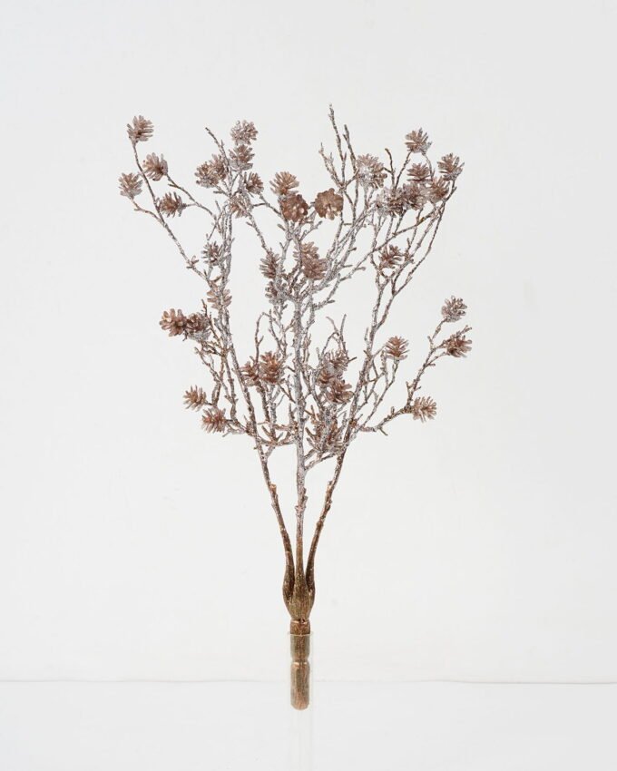 Artificial Plant pine cone bush 4 GS-46621005_2 Artificial Plant 28*42cm pine cone bush*4 GS-46621005 Flowers Bush YeahFlower is one of Chinese leading OEM manufacturers and exporters , supplying the silk flowers, wholesale artificial trees