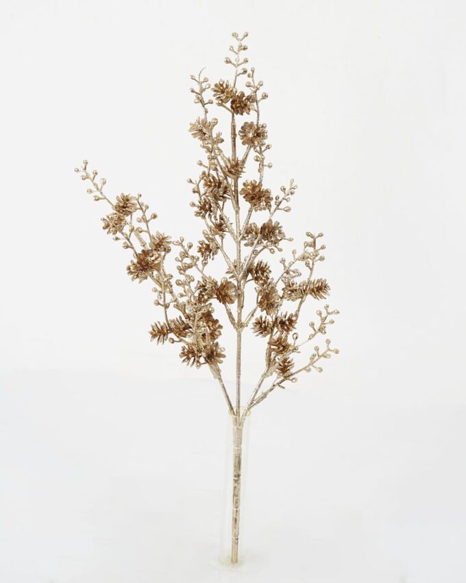 Artificial Plant 20*45cm pine cone spray*3 GS-46621003-J Christmas Item YeahFlower is one of Chinese leading OEM manufacturers and exporters , supplying the silk flowers, wholesale artificial trees