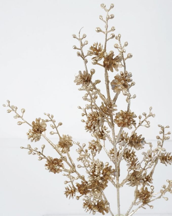 Artificial Plant 20*45cm pine cone spray*3 GS-46621003-J Christmas Item YeahFlower is one of Chinese leading OEM manufacturers and exporters , supplying the silk flowers, wholesale artificial trees