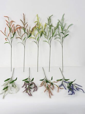Artificial Branch fruit 30*83CM  Lemon spray*3 GS-59521075 Single Flowers 3,000+ sqm showroom with thousands of artificial flowers, plants & trees ready for global sourcing.