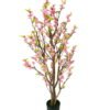 Artificial Tree 150cm Anti-UV  Peach tree Wooden pole/200lvs/350 flowers GS-66021063-UV Tree&Plant YeahFlower is one of Chinese leading OEM manufacturers and exporters , supplying the silk flowers, wholesale artificial trees