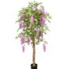 Artificial Tree 180CM Anti-UV Wisteria flower tree/2220lvs/22 flowers GS-66021070-UV Tree&Plant YeahFlower is one of Chinese leading OEM manufacturers and exporters , supplying the silk flowers, wholesale artificial trees