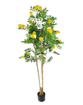 Artificial Tree 180cm Anti-UV Sophora/1406lvs/192flowers GS-66021073-UV Tree&Plant YeahFlower is one of Chinese leading OEM manufacturers and exporters , supplying the silk flowers, wholesale artificial trees