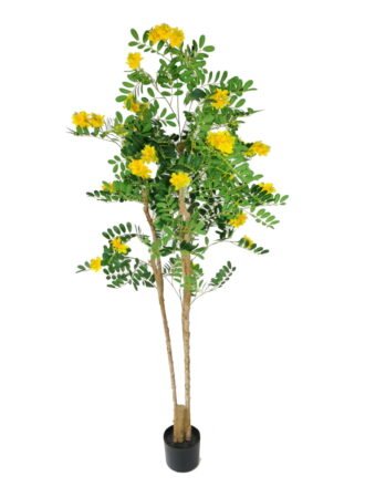 Artificial Tree 210cm Anti-UV Sophora/3000lvs/400flowers GS-66021074-UV Tree&Plant 3,000+ sqm showroom with thousands of artificial flowers, plants & trees ready for global sourcing.
