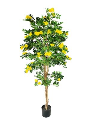 Artificial Tree 210cm Anti-UV Sophora/3000lvs/400flowers GS-66021074-UV Tree&Plant YeahFlower is one of Chinese leading OEM manufacturers and exporters , supplying the silk flowers, wholesale artificial trees