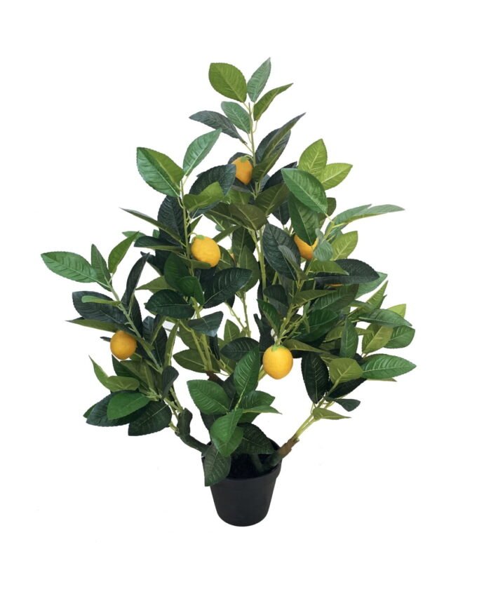 Artificial Tree 70cm Anti-UV Lemon tree w/6 fruits/198LVS GS-66021037-UV Tree&Plant YeahFlower is one of Chinese leading OEM manufacturers and exporters , supplying the silk flowers, wholesale artificial trees