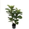 Artificial Tree 90cm Anti-UV Fiddle in pp pot GS-66021023-UV Tree&Plant YeahFlower is one of Chinese leading OEM manufacturers and exporters , supplying the silk flowers, wholesale artificial trees