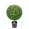 Artificial Tree 45*65cm Anti-UV boxwood topiary in pp pot GS-66021009-UV Toplary YeahFlower is one of Chinese leading OEM manufacturers and exporters , supplying the silk flowers, wholesale artificial trees