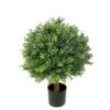 Artificial Tree 45*60cm Anti-UV boxwood topiary in pp pot GS-66021010-UV Toplary YeahFlower is one of Chinese leading OEM manufacturers and exporters , supplying the silk flowers, wholesale artificial trees