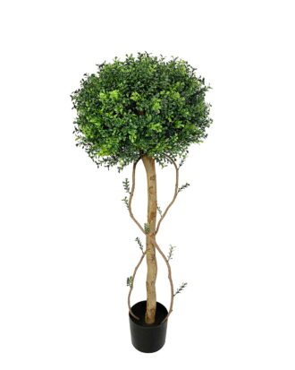 Artificial Tree 115cm Anti-UV boxwood topiaryin pp pot GS-66021014-UV Toplary YeahFlower is one of Chinese leading OEM manufacturers and exporters , supplying the silk flowers, wholesale artificial trees