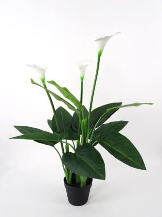 Artificial Tree 58*60*124cm Calla in PE pot w/27lvs/4flowers GS-35321003P0P2 Tree&Plant 3,000+ sqm showroom with thousands of artificial flowers, plants & trees ready for global sourcing.