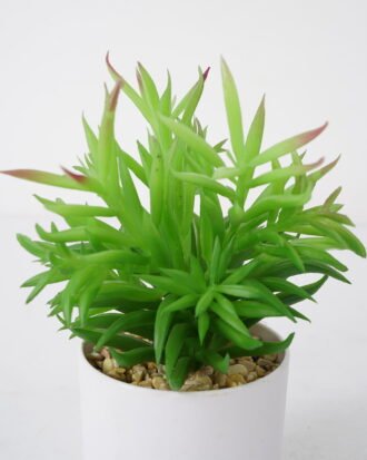 Artificial succulent 14*14*17cm Succulent in Ceramic-like Melamine pot GS-51721137 Succulent YeahFlower is one of Chinese leading OEM manufacturers and exporters , supplying the silk flowers, wholesale artificial trees