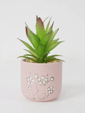 Artificial succulent 10*10*14cm Succulent in pp pot GS-51721120 Succulent 3,000+ sqm showroom with thousands of artificial flowers, plants & trees ready for global sourcing.