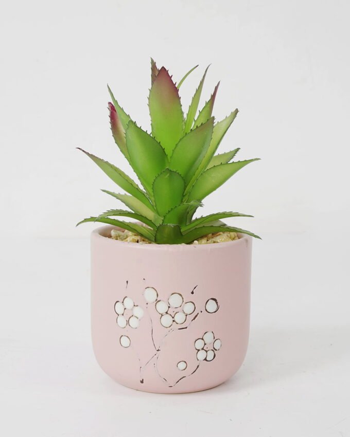 Artificial succulent 9*9*17cm Succulent in ceramic pot GS-51721121 Succulent YeahFlower is one of Chinese leading OEM manufacturers and exporters , supplying the silk flowers, wholesale artificial trees