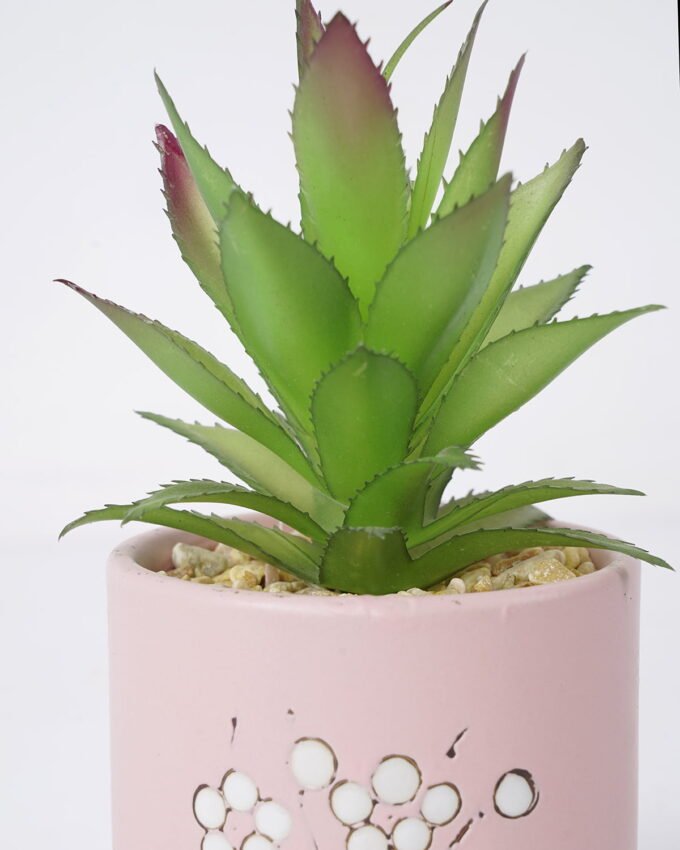 Artificial succulent 9*9*17cm Succulent in ceramic pot GS-51721121 Succulent YeahFlower is one of Chinese leading OEM manufacturers and exporters , supplying the silk flowers, wholesale artificial trees