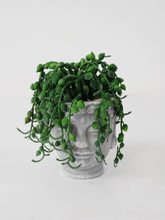 Artificial succulent 14*13*18cm Succulent in pe pot GS-51721118 Succulent 3,000+ sqm showroom with thousands of artificial flowers, plants & trees ready for global sourcing.