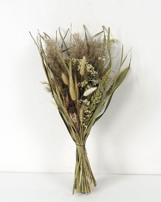 Dried Flowers 23*23*58cm Dried flower arrangement bouquet(137g/bouquet,H:58cm) GS-56621141 Bouquet 3,000+ sqm showroom with thousands of artificial flowers, plants & trees ready for global sourcing.