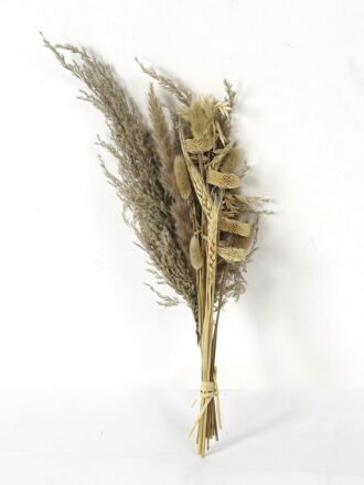 Dried Flowers 17*7*40cm Dried flower arrangement  bouquet(60g/bouquet,H:40cm) GS-56621138 Bouquet 3,000+ sqm showroom with thousands of artificial flowers, plants & trees ready for global sourcing.