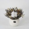Dried Flowers 20*15cm Dried natural items bouquet in ceramic pot GS-56621119 Dried Flowers YeahFlower is one of Chinese leading OEM manufacturers and exporters , supplying the silk flowers, wholesale artificial trees