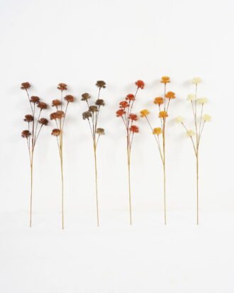 Artificial Branch fruit 13*65cm dandelion spray*6 GS-53021001 Single Flowers YeahFlower is one of Chinese leading OEM manufacturers and exporters , supplying the silk flowers, wholesale artificial trees