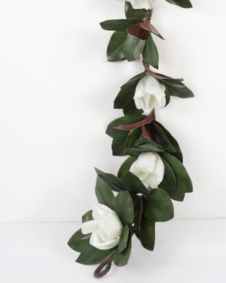 Artificial Flower 150cm magnolia Garland GS-39121036 Banners&Garlands YeahFlower is one of Chinese leading OEM manufacturers and exporters , supplying the silk flowers, wholesale artificial trees
