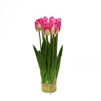 Artificial Flower 38cm Standing tulip*12 bundle /12lvs GS-17721114-P2 Potted Flowers&Plants YeahFlower is one of Chinese leading OEM manufacturers and exporters , supplying the silk flowers, wholesale artificial trees