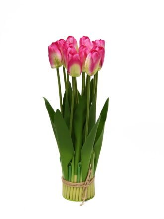Artificial Flower 38cm Standing tulip*12 bundle /12lvs GS-17721114-R1 Potted Flowers&Plants 3,000+ sqm showroom with thousands of artificial flowers, plants & trees ready for global sourcing.