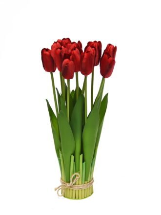 Artificial Flower 38cm Standing tulip*12 bundle /12lvs GS-17721114-P2 Potted Flowers&Plants 3,000+ sqm showroom with thousands of artificial flowers, plants & trees ready for global sourcing.