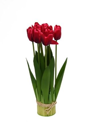 Artificial Flower 38cm Standing tulip*12 bundle /12lvs GS-17721114-W1 Potted Flowers&Plants 3,000+ sqm showroom with thousands of artificial flowers, plants & trees ready for global sourcing.