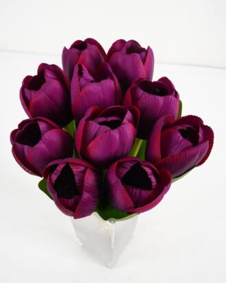 Artificial Flower 39cm Tulip Bouquet*10 GS-128J21011-Z1 Bouquet YeahFlower is one of Chinese leading OEM manufacturers and exporters , supplying the silk flowers, wholesale artificial trees