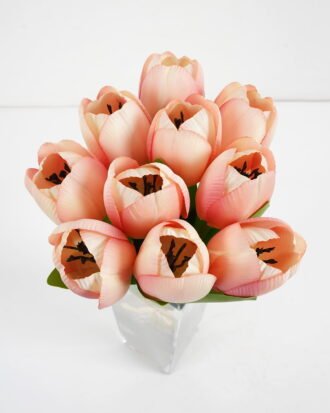 Artificial Flower 39cm Tulip Bouquet*10 GS-128J21011 Bouquet YeahFlower is one of Chinese leading OEM manufacturers and exporters , supplying the silk flowers, wholesale artificial trees