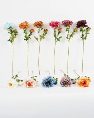 Artificial Flower 13*57CM Peony spray*2 GS-58821062 Single Flowers YeahFlower is one of Chinese leading OEM manufacturers and exporters , supplying the silk flowers, wholesale artificial trees