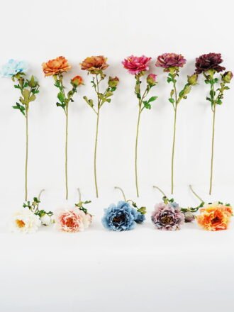Artificial Flower 18*63cm chestnut spray*3 GS-49621025-R1 Single Flowers 3,000+ sqm showroom with thousands of artificial flowers, plants & trees ready for global sourcing.