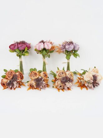 Artificial Flower 25*35cm peony Bouquet*11 GS-05521202 Bouquet 3,000+ sqm showroom with thousands of artificial flowers, plants & trees ready for global sourcing.