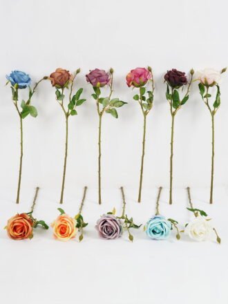Artificial Flower 14*56CM Camellia spray*2 GS-58821063-R1 Single Flowers 3,000+ sqm showroom with thousands of artificial flowers, plants & trees ready for global sourcing.
