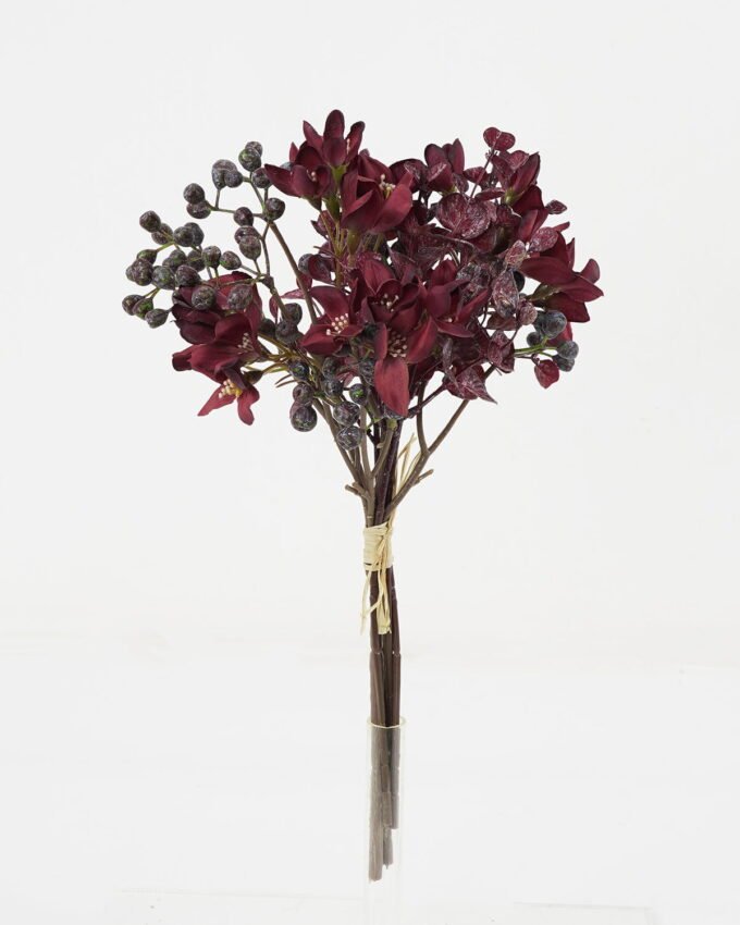 Artificial Flower 20*37cm Winter jasmine Bouquet*5 GS-49621022-R1 Bouquet YeahFlower is one of Chinese leading OEM manufacturers and exporters , supplying the silk flowers, wholesale artificial trees