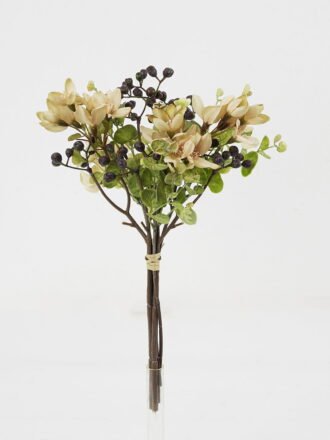Artificial Flower 20*37cm Winter jasmine Bouquet*5 GS-49621022 Bouquet 3,000+ sqm showroom with thousands of artificial flowers, plants & trees ready for global sourcing.