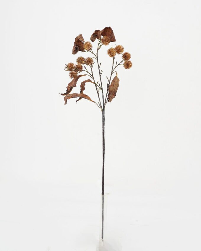 Artificial Flower 18*63cm chestnut spray*3 GS-49621025-Y1 Single Flowers YeahFlower is one of Chinese leading OEM manufacturers and exporters , supplying the silk flowers, wholesale artificial trees