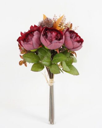 Artificial Flower 25*35cm peony Bouquet*11 GS-05521202-R1 Bouquet YeahFlower is one of Chinese leading OEM manufacturers and exporters , supplying the silk flowers, wholesale artificial trees
