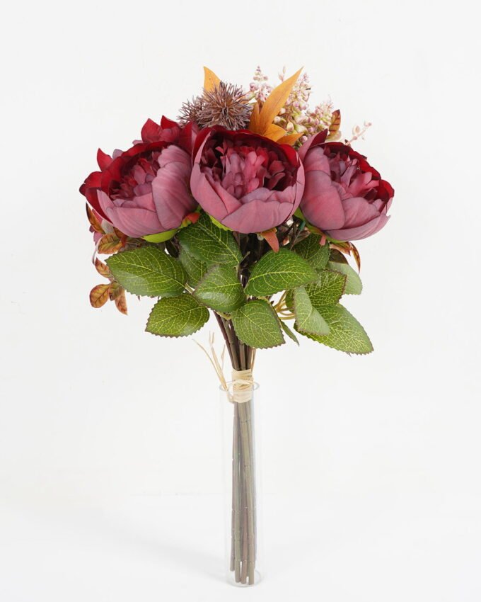 Artificial Flower 25*35cm peony Bouquet*11 GS-05521202-R1 Bouquet YeahFlower is one of Chinese leading OEM manufacturers and exporters , supplying the silk flowers, wholesale artificial trees