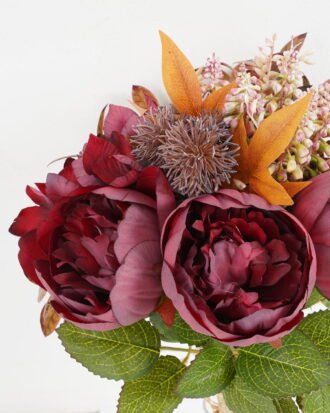 Artificial Flower 25*35cm peony Bouquet*11 GS-05521202-R1 Bouquet YeahFlower is one of Chinese leading OEM manufacturers and exporters , supplying the silk flowers, wholesale artificial trees